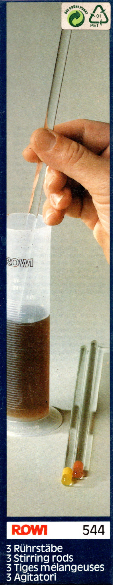 Rowi-Rowi 544 Roerstaafjes Set (3 Stuks) (Nieuw)