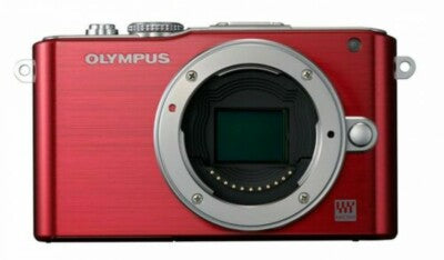 Olympus-Pen E-PL3 Systeemcamera Body - Rood-tweedehands