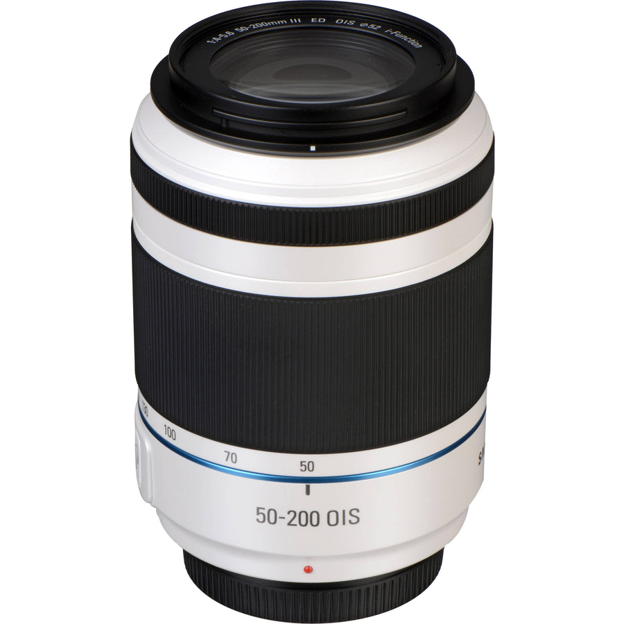 50-200mm F4-5.6 ED OIS III i-Function Lens - Wit