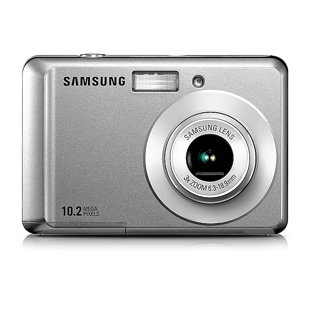 Samsung-ES15 Digitale Compact Camera - Zilver (In doos) Tweedehands