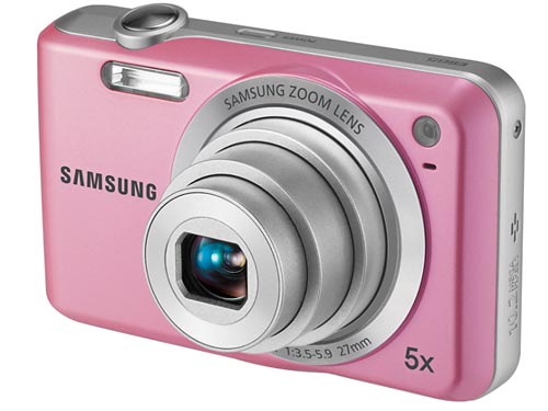 Samsung-ES65 Digitale Compact Camera - Roze (In doos)-tweedehands
