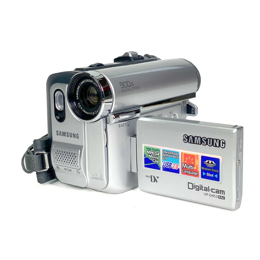 Samsung-Handycam VP-D453 MiniDV-Video Camera - Zilver (Nieuw)