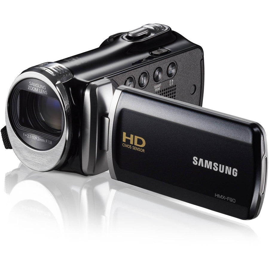 Samsung-HMX-F90 Digitale Videocamera - Zwart (In doos) Tweedehands