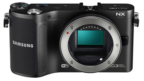 Samsung-NX210 Systeemcamera Body Only - Zwart (In doos) Tweedehands