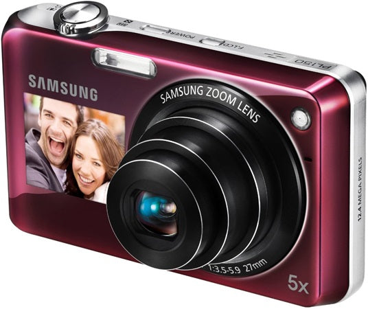 Samsung VLUU PL150 コンデジ デジカメラ 5倍ズーム Samsung PL150 DualView Digitale Compact Camera - Rood (Nieuw) | Reway