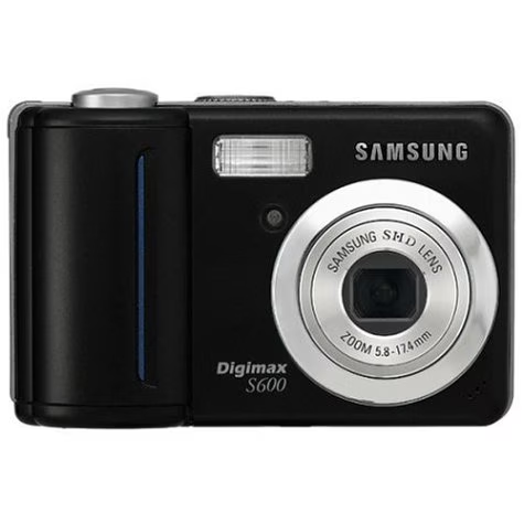 Samsung-S600 Digitale Compact Camera - Zwart Tweedehands
