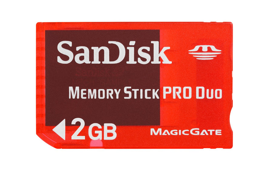 SanDisk-Memory Stick PRO Duo - 2GB (Nieuw)