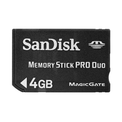 SanDisk-Memory Stick Pro Duo - 4GB Tweedehands