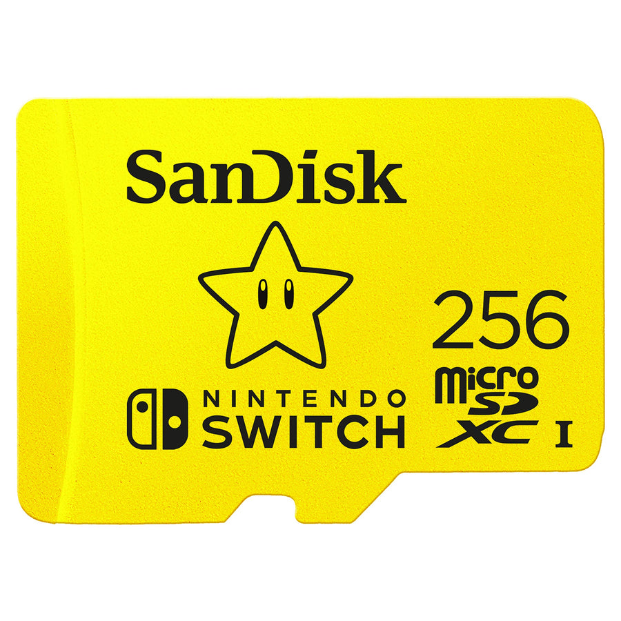 SanDisk-Micro SD XC UHS-I Card voor Nintendo Switch - Geel Tweedehands