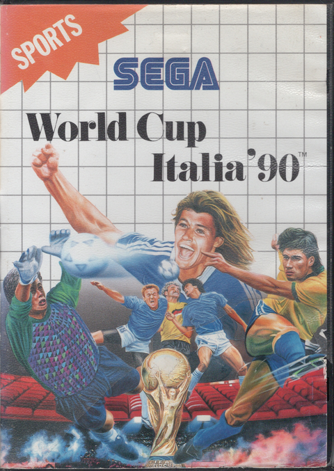 Sega Master System-World Cup Italia '90 (In doos) Tweedehands