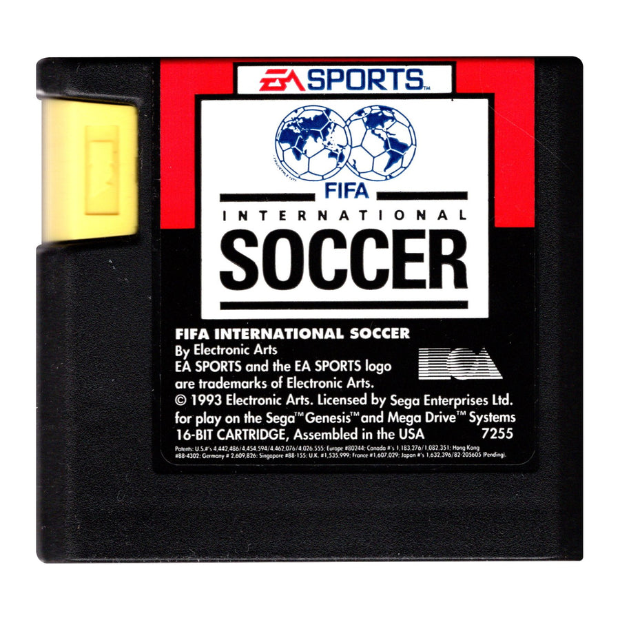 Sega Mega Drive-FIFA International Soccer (Losse Cassette, Beschadigd label) Tweedehands
