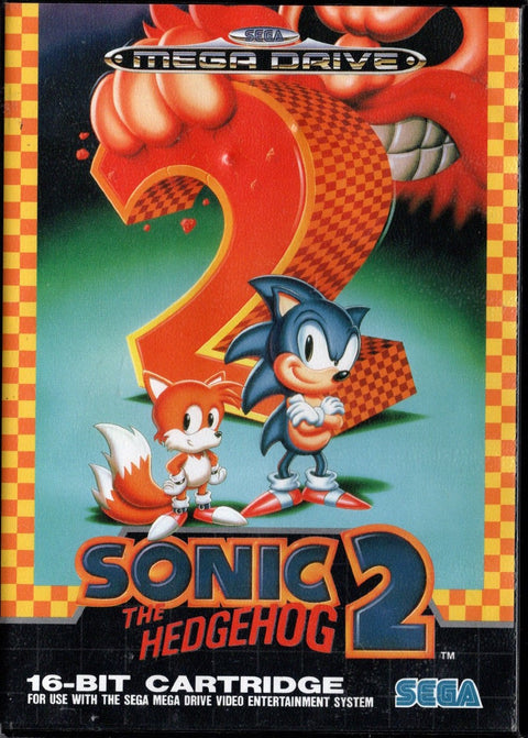 Sega Mega Drive-Sonic the Hedgehog 2 (In doos) Tweedehands