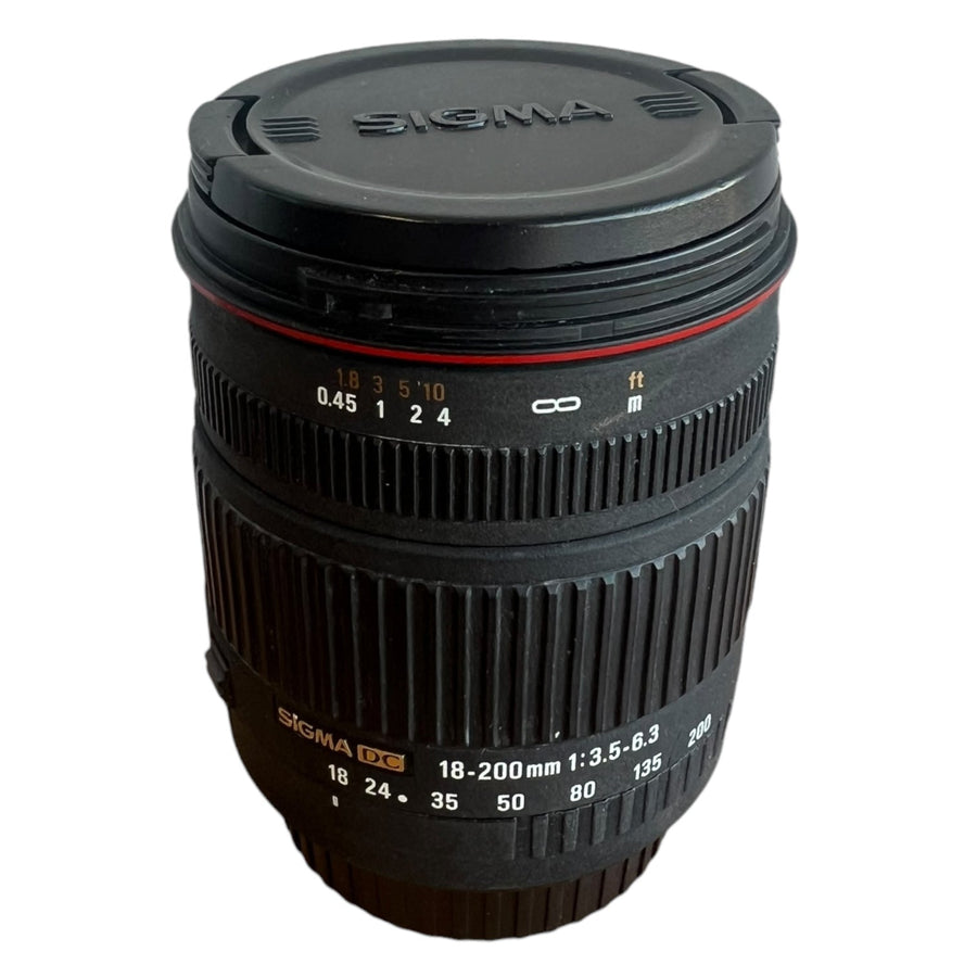 Sigma-18-200mm f/3.5-6.3 DC Lens voor Canon Tweedehands