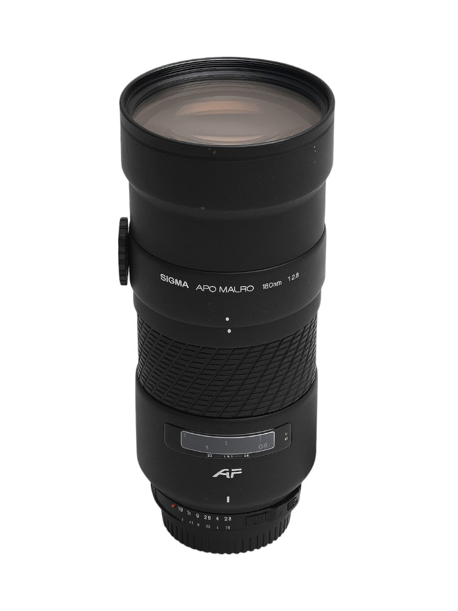 Sigma-180mm F/2.8 APO Macro EX DG OS HSM Lens voor Canon EF (Incl. Case) Tweedehands