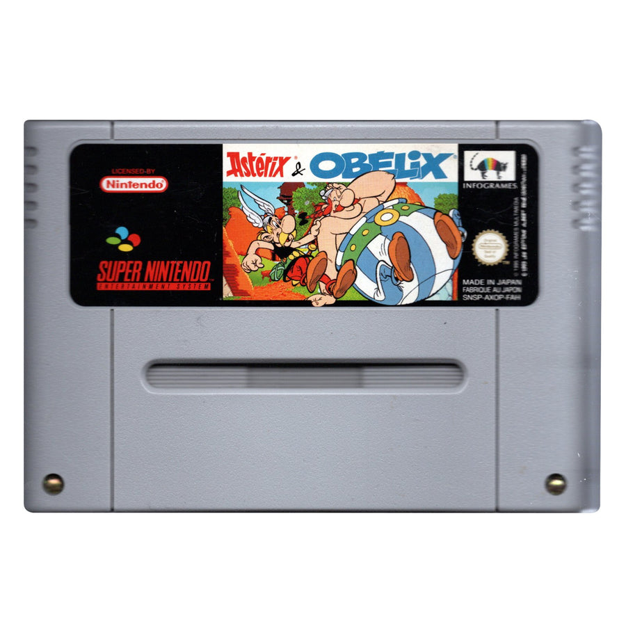 SNES-Asterix & Obelix (Losse Cassette) Tweedehands