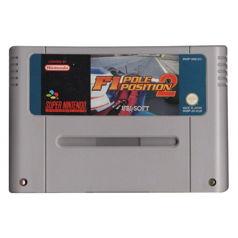 SNES-F1 Pole Position 2 (Losse Cassette) Tweedehands