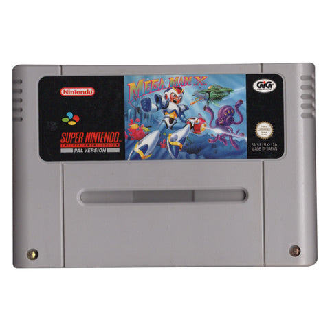 SNES-Mega Man X (Losse Cassette) Tweedehands