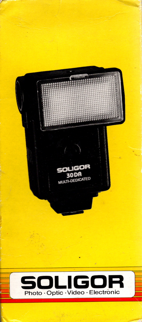 Soligor-30DA Multi-Dedicated Flitser voor Spiegelreflexcamera’s (Nieuw)