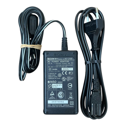 Sony-AC-L15A – Adapter voor NP-FM30, NP-FM50, NP-FM55H, NP-FM70, NP-FM90, NP-FM91 Tweedehands