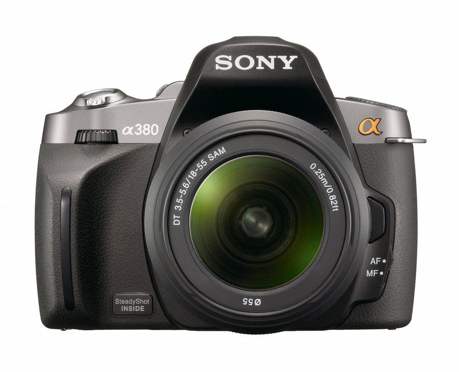 Sony-Alpha a380 Digitale Camera + 18-55mm Lens Tweedehands