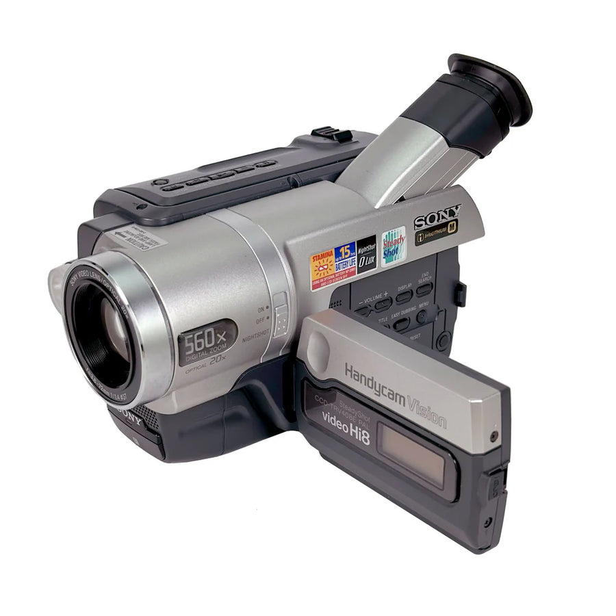Sony-CCD-TR650E - Hi8 & Video8 Videocamera - Zilver-tweedehands