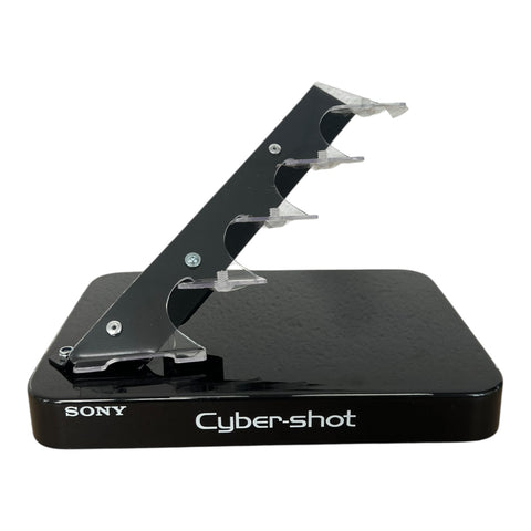 Sony-Cyber-shot Displaystandaard – Vintage Winkel Display voor Camera's Tweedehands