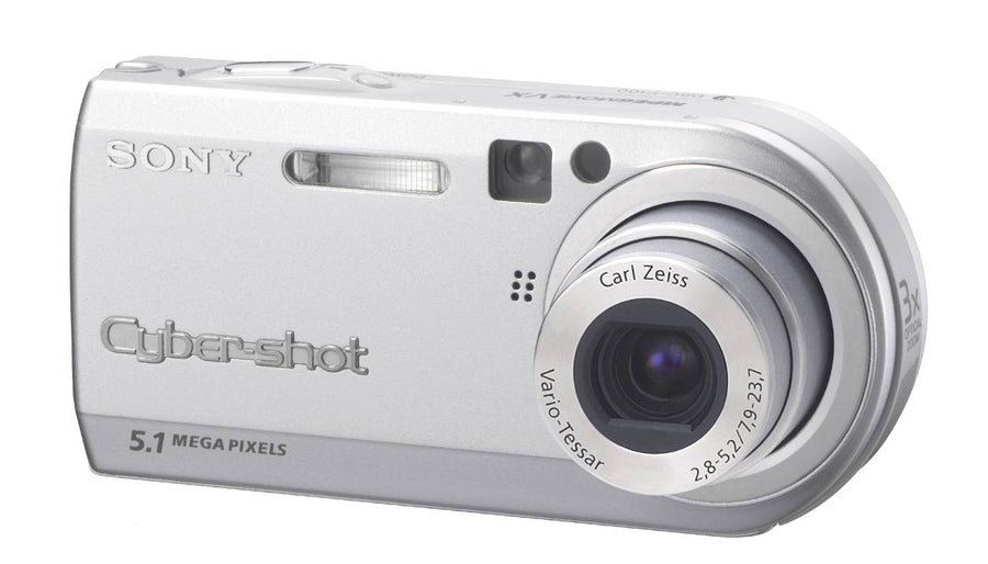 Sony-Cyber-Shot DSC-P100 Digitale Compact Camera - Zilver-tweedehands