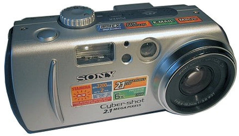 Sony-Cyber-Shot DSC-P50 Digitale Compact Camera - Zilver (In doos) Tweedehands