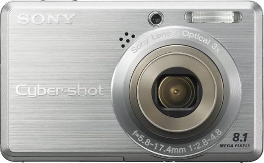Sony-Cyber-shot DSC-S780 Digitale Compact Camera - Zilver Tweedehands