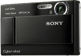 Sony-Cyber-shot DSC-T10 Digitale Compact Camera - Zwart Tweedehands