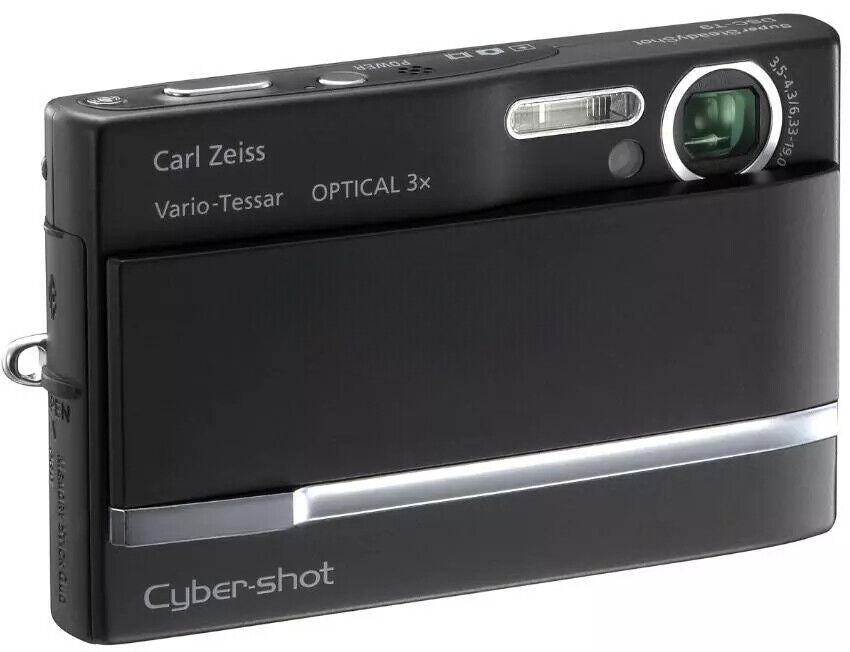 Sony-Cyber-Shot DSC-T9 Digitale Compact Camera - Zwart Tweedehands
