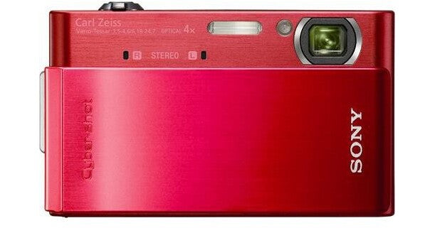 Sony-Cyber-Shot DSC-T900 Digitale Compact Camera - Rood Tweedehands
