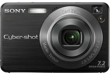 Sony-Cyber-Shot DSC-W115 Digitale Compact Camera - Zwart Tweedehands