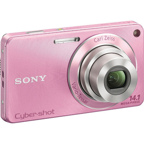 Sony-Cyber-Shot DSC-W350 Digitale Compact Camera - Roze (In doos)-tweedehands