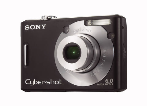 Sony-Cyber-Shot DSC-W40 Digitale Compact Camera - Zwart (In doos) Tweedehands