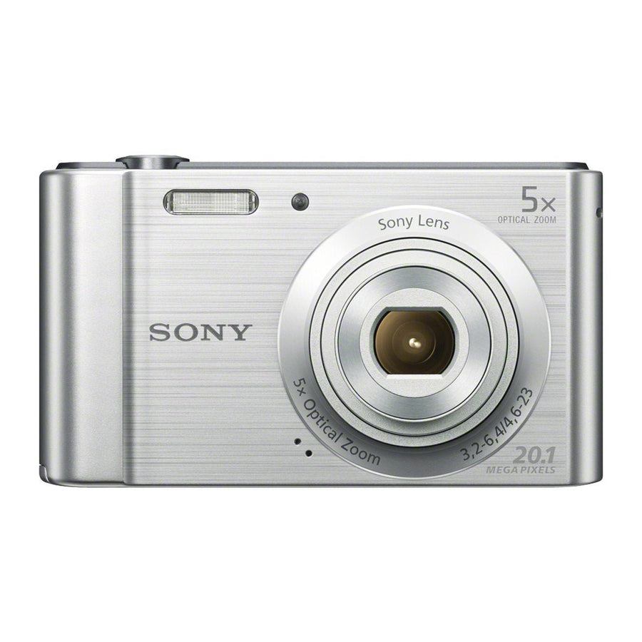 Sony-Cyber-Shot DSC-W800 Digitale Compact Camera - Zilver Tweedehands