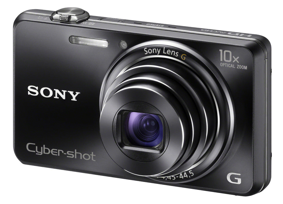 Sony-Cyber-Shot DSC-WX100 Digitale Compact Camera - Zwart (In doos) Tweedehands