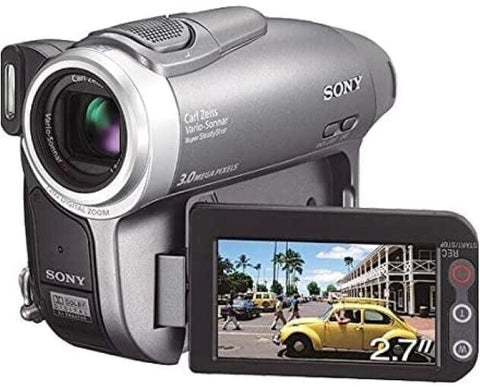Sony-DCR-DVD803E Digitale DVD Videocamera - Zilver (In doos) Tweedehands
