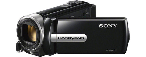 Sony-DCR-SX22 Digitale Videocamera - Zwart Tweedehands