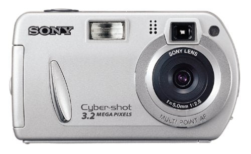 Sony-DSC-P32 Digitale Compact Camera - Zilver Tweedehands