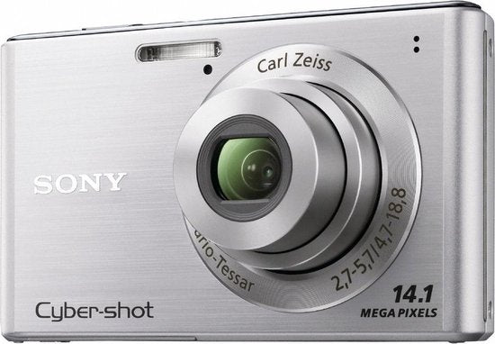 Sony-DSC-W550 Digitale Compact Camera - Zilver Tweedehands