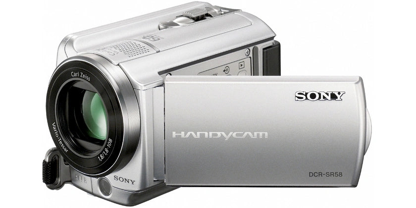 Sony-Handycam DCR-SR58 Videocamera - Zilver Tweedehands