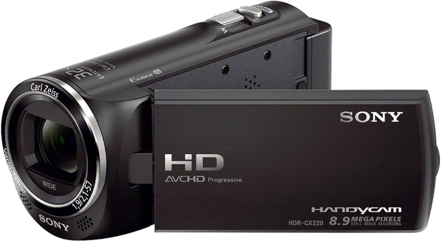 Sony-HDR-CX220E Digitale Videocamera - Zwart (In doos) Tweedehands