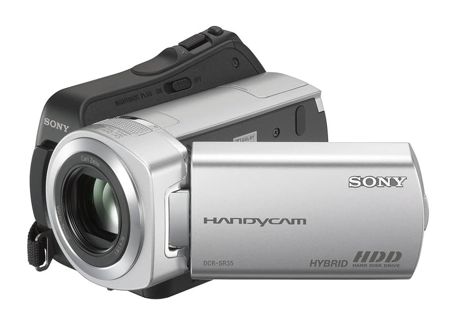 Sony-HDR-SR35E Digitale Videocamera - Zilver Tweedehands