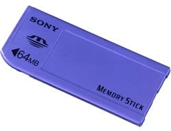 Sony-Memory Stick Card - 64MB Tweedehands