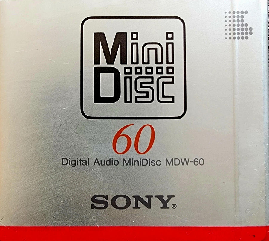 Sony-MiniDisc - 60 Minuten - MDW‑60 (Nieuw)