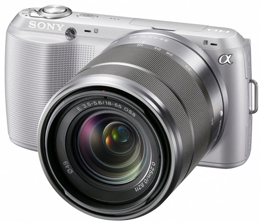 Sony-NEX-C3 Systeemcamera + 18-55mm - Wit (In doos) Tweedehands