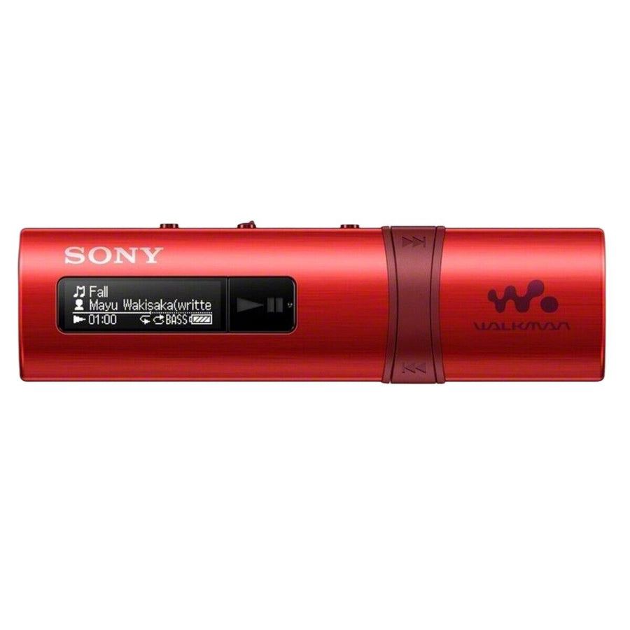 Sony-NWZ-B183F Walkman MP3-speler met FM-radio - 4 GB - Rood Tweedehands