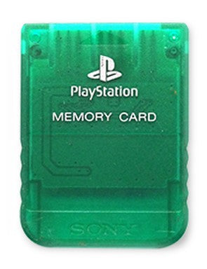 Sony-Playstation 1 - Memory Card - Groen Tweedehands