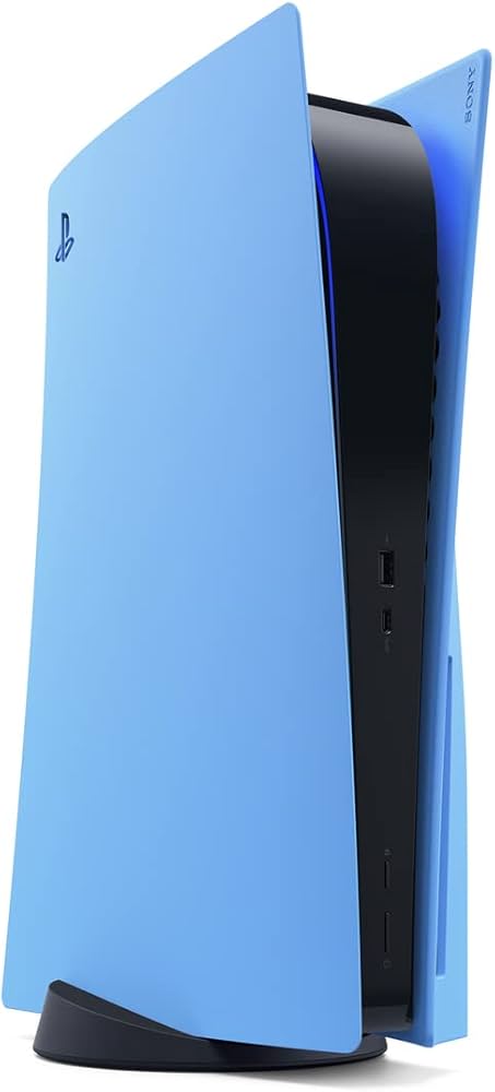 Sony-Playstation 5 Digital Cover Plates / Panelen - Starlight Blue / Blauw Tweedehands